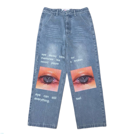 "eyes" denim