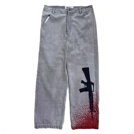 "shot" denim